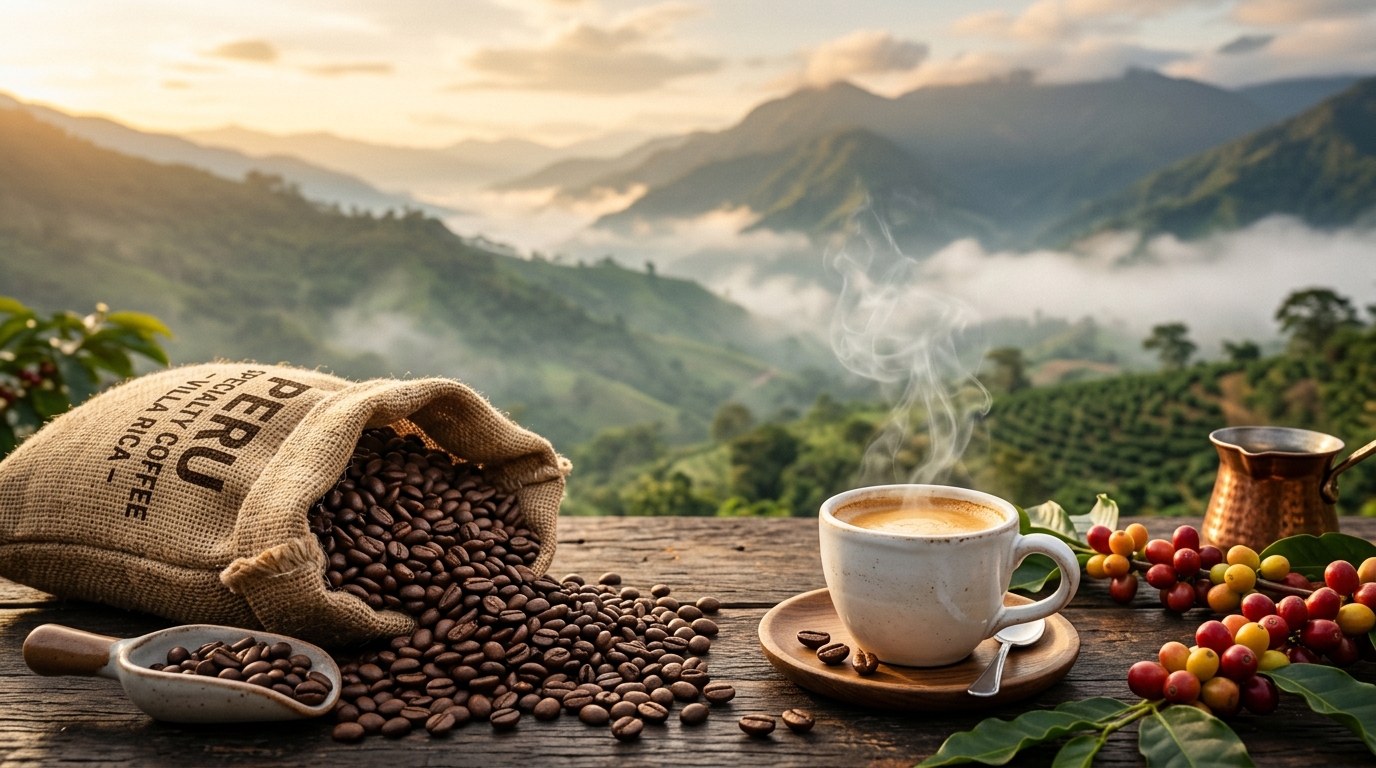 Montaña café de altura